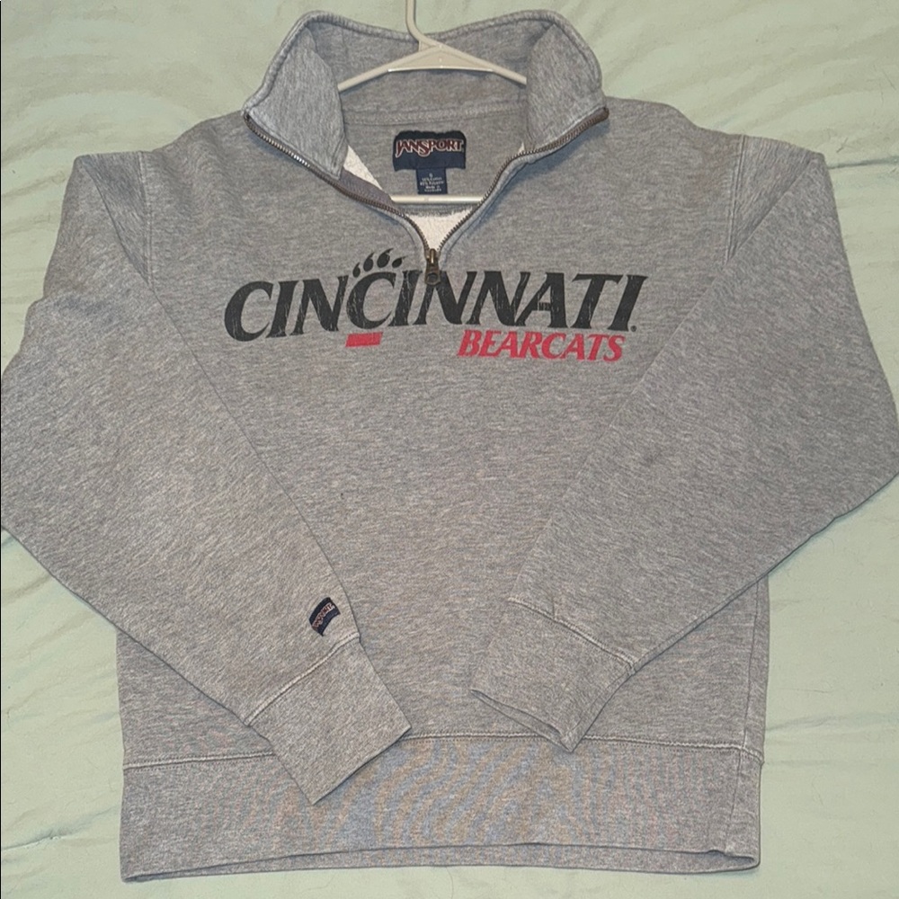 Jansport Gray Varsity Jacket